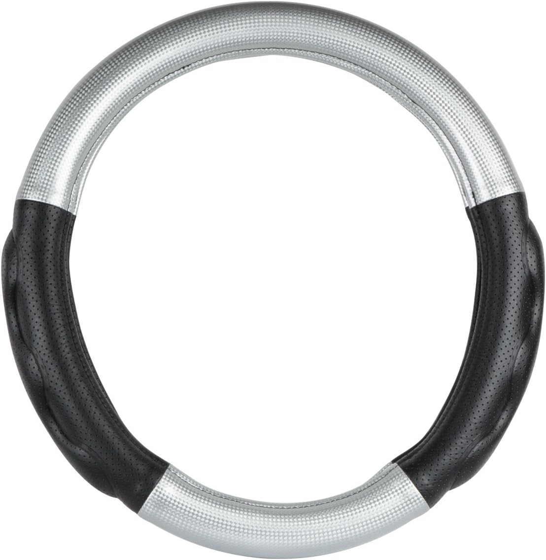 6130Xr1WvqL._AC_SL1200_.jpg 18” Heavy Duty Steering Wheel Cover for Trucks, Buses, RVs and Utility Vehicles - Image 1