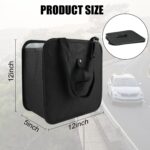 Foldable Car Trash Can, Collapsible Garbage Bag for Car, Hanging Waterproof Leakproof Trash Can Storage Bag, Automotive Interior Accessories, Multifunctional Car Storage Bag (3 Gallon) - Image 2